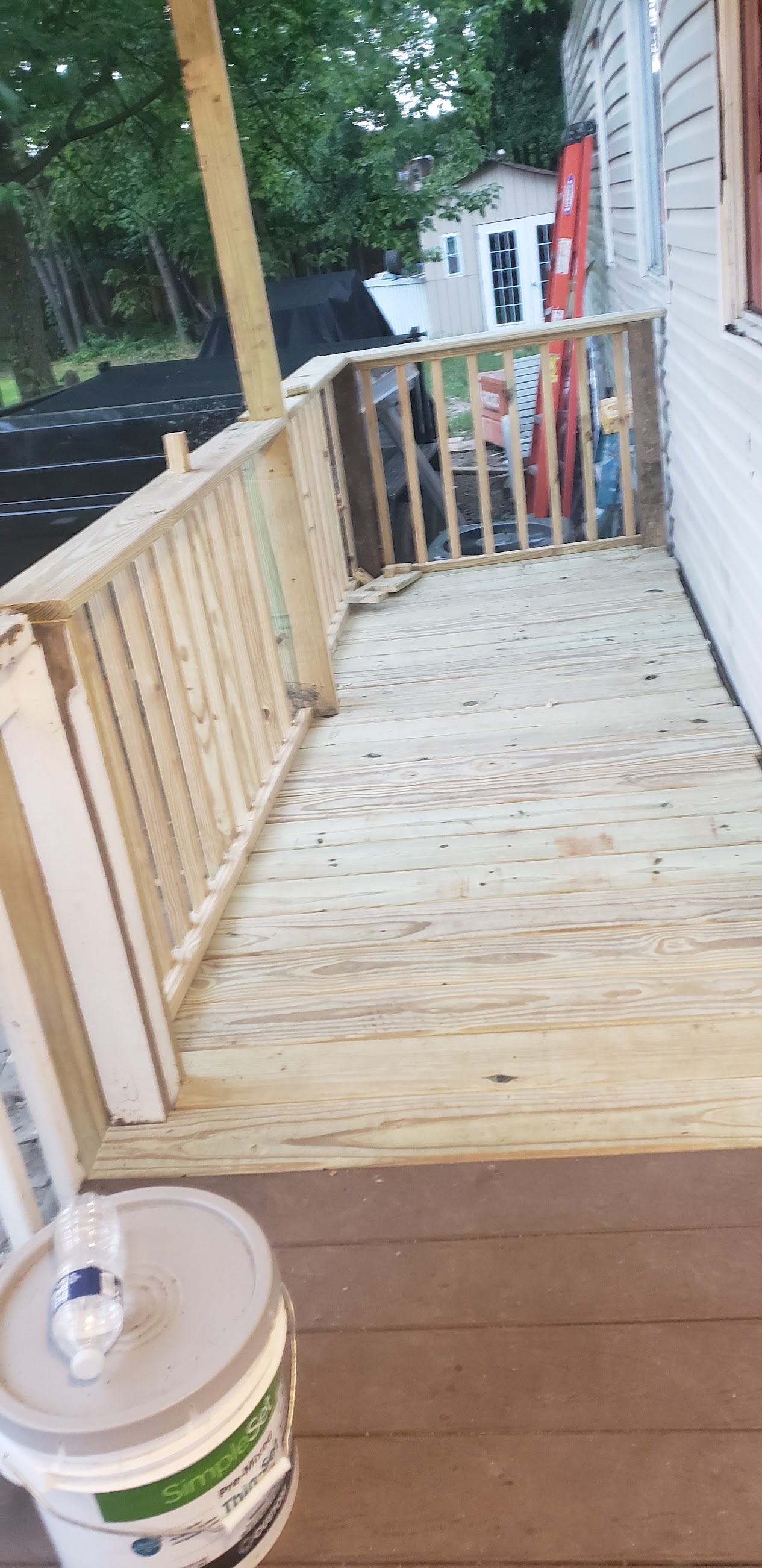 Deck construction by Kilos Construction — Mount Vernon, VA